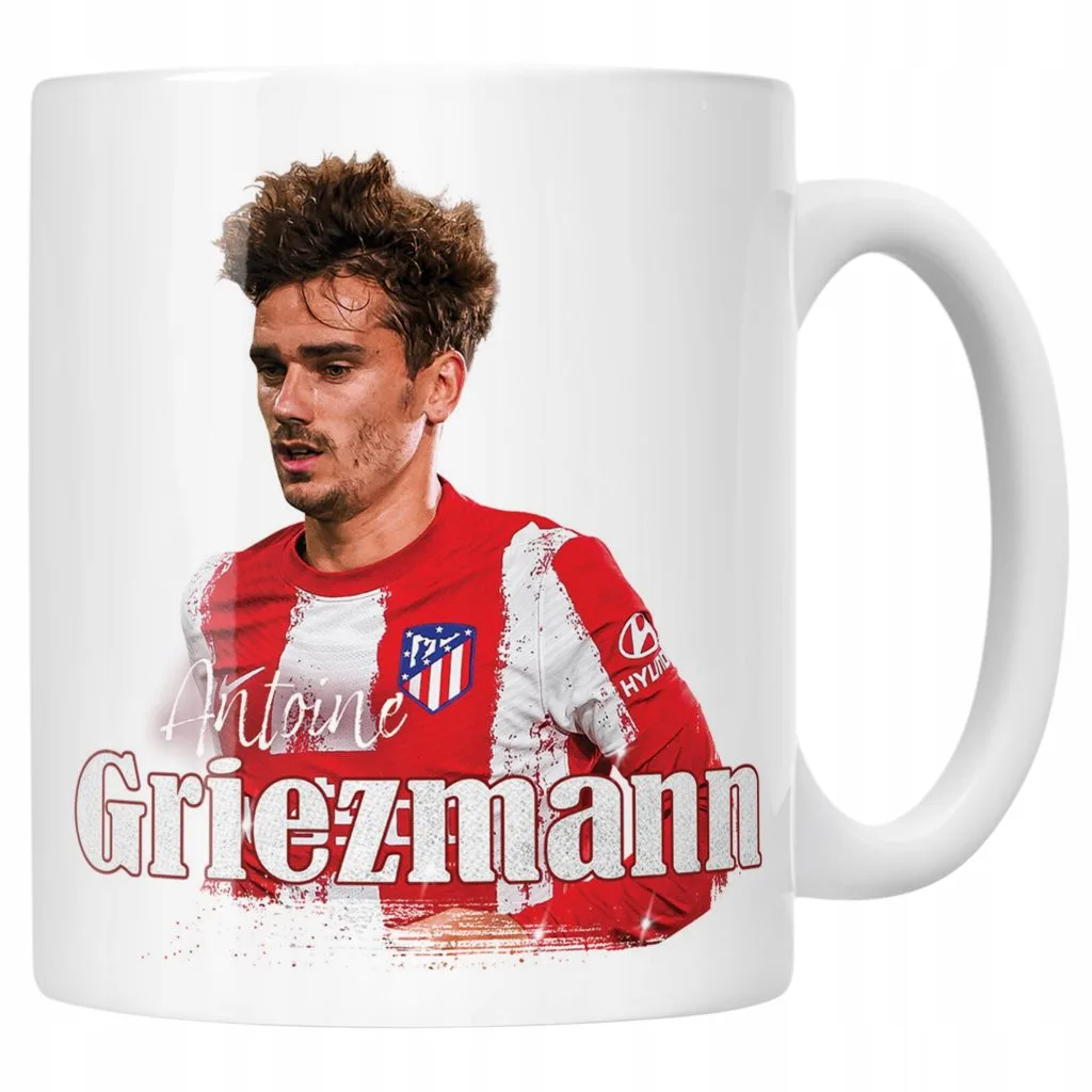 Kubek ceramiczny Antoine Griezmann dla kibiców Atlético Madryt Prezent