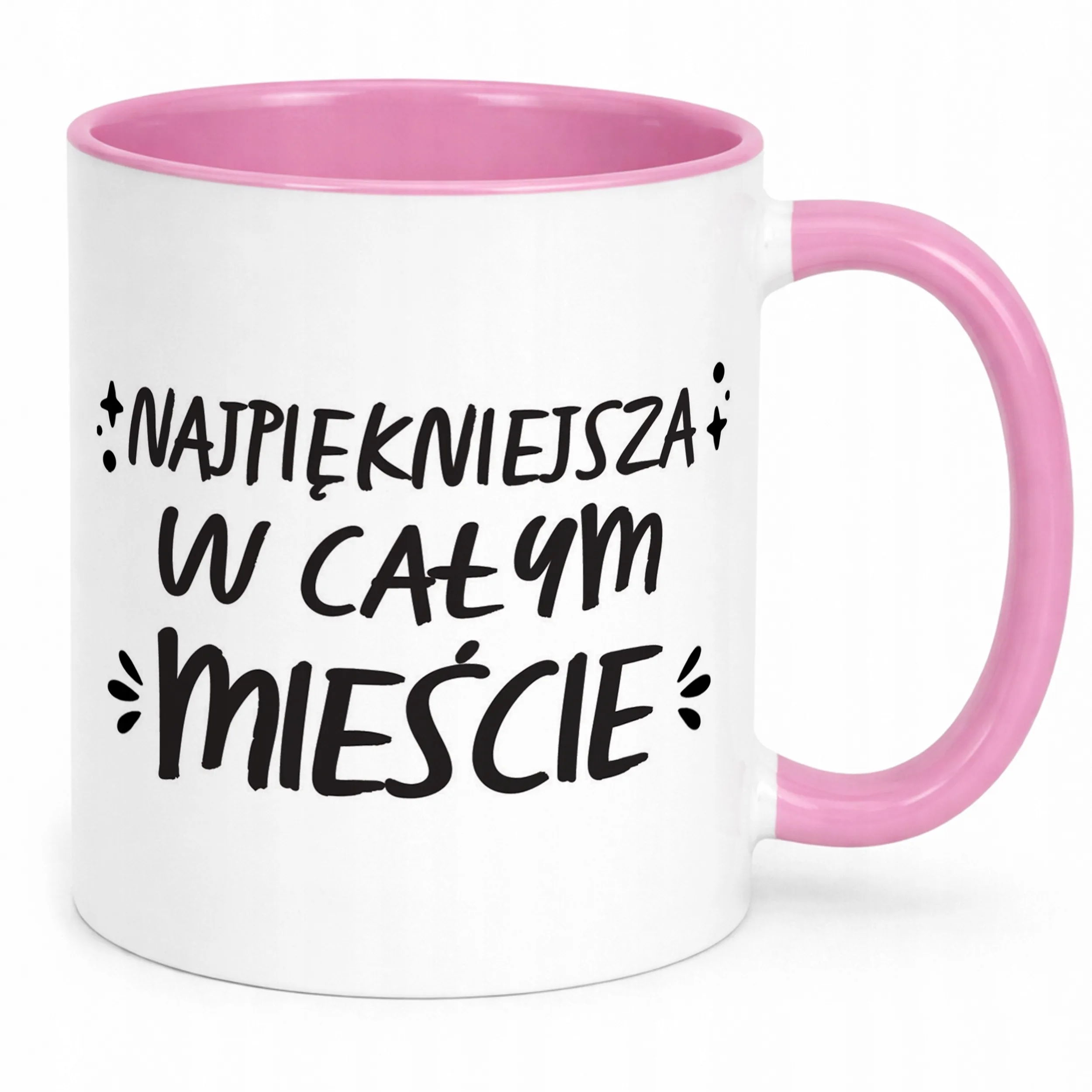 Kubek Różowy Dzień Kobiet Dla Kobiety Dziewczyny Prezent Upominek