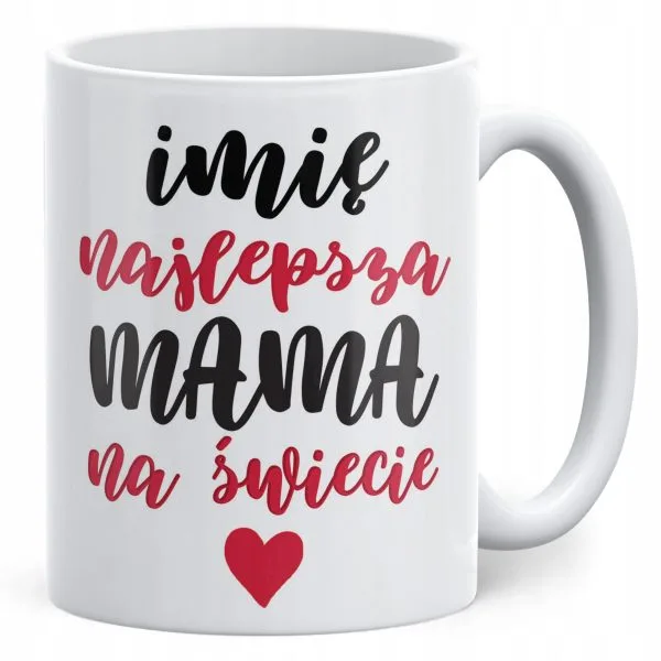 Kubek ceramiczny Personalizowany Dzień Matki Dla Mamy Prezent Upominek