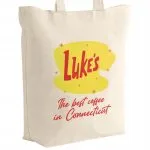 Torba bawełniana z dnem Gilmore Girls Luke’s Kawa Dla Fanów Serialu