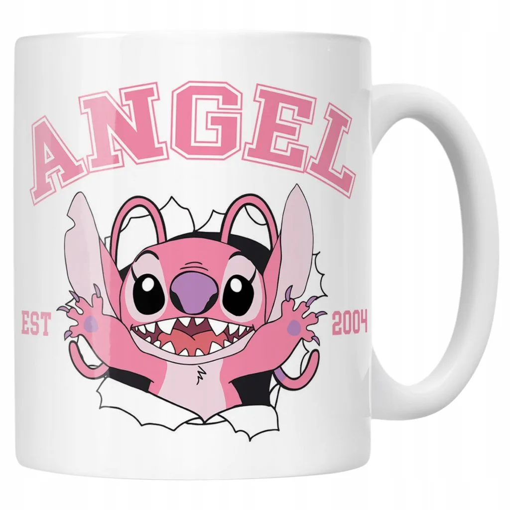 Kubek ceramiczny Stitch Lilo i Stich Bajka Dla Dzieci Prezent
