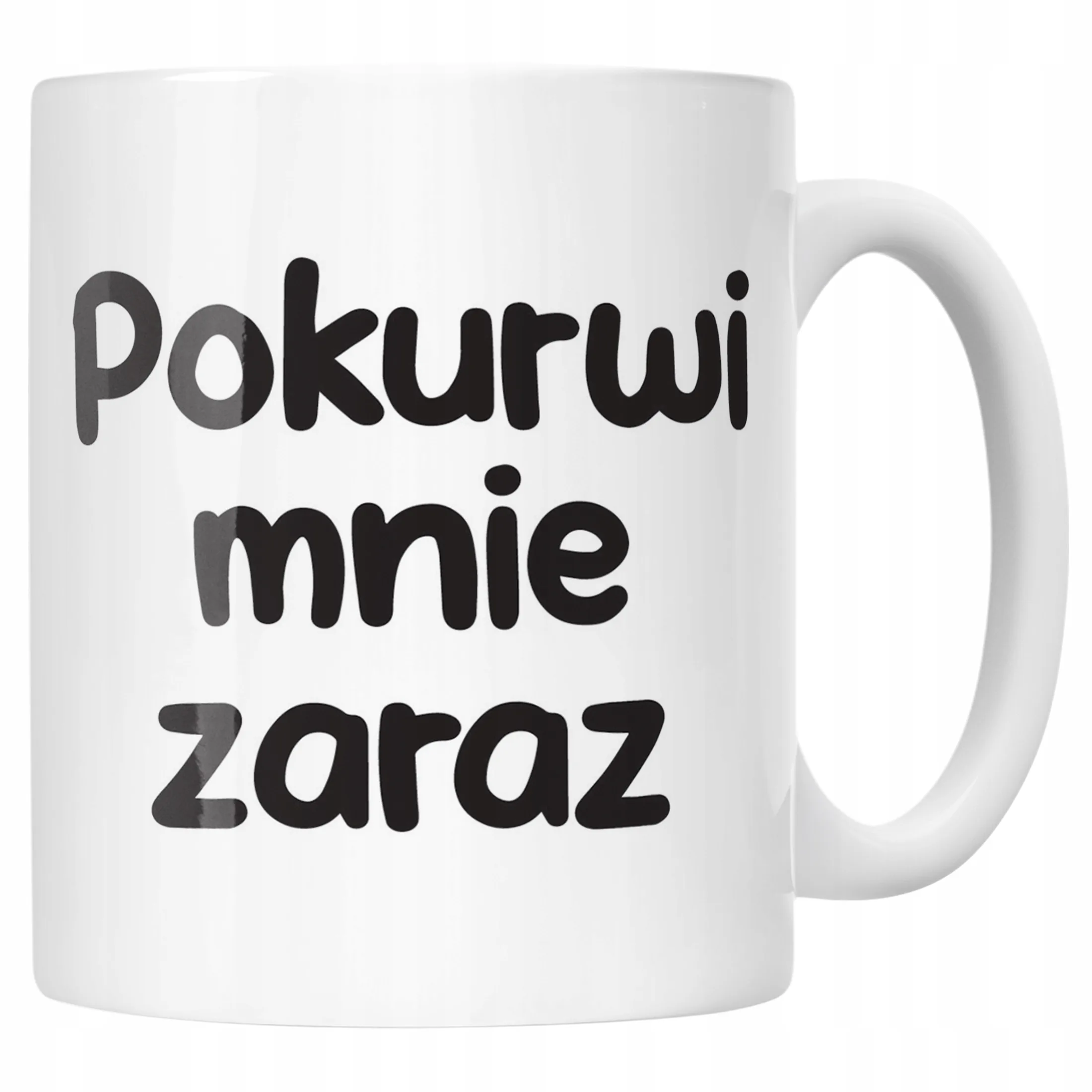 Kubek ceramiczny Pok**wi Mnie Zaraz Śmieszny Zabawny Prezent