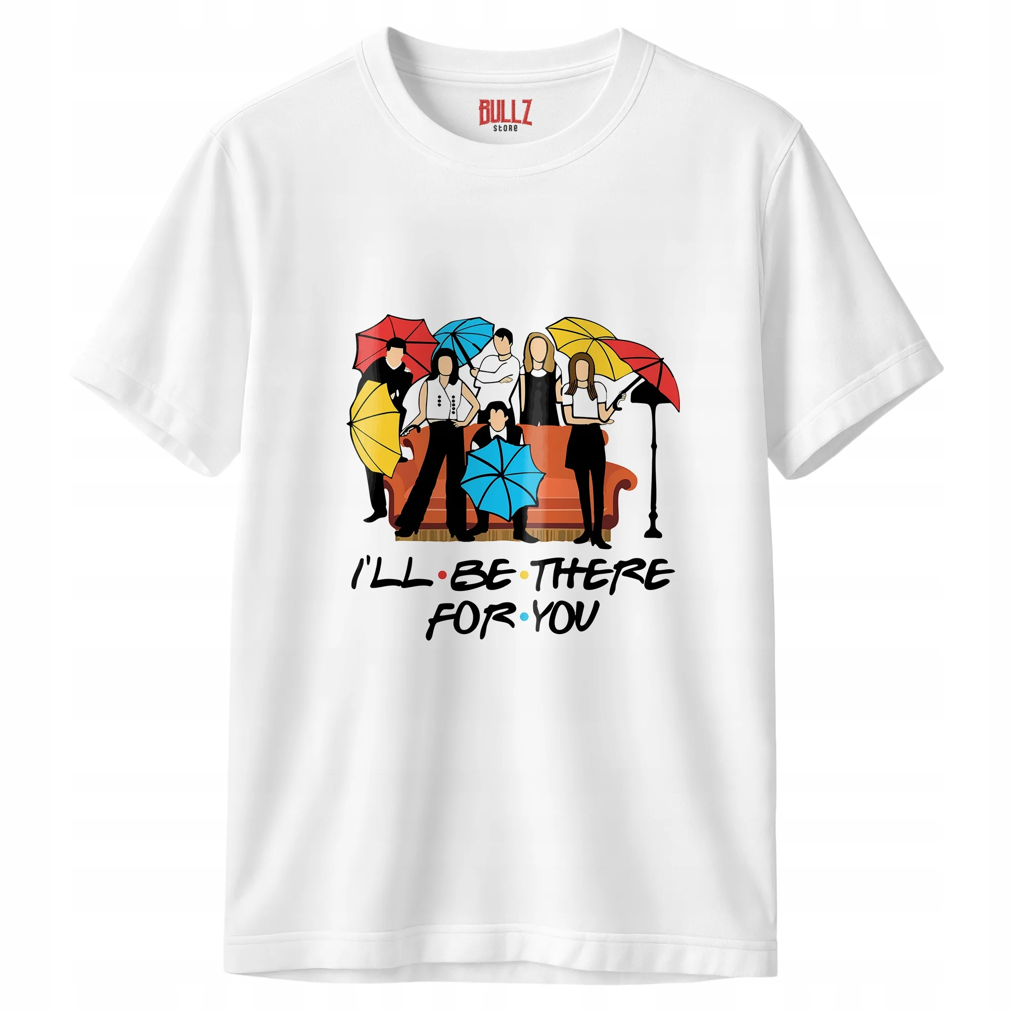 Koszulka biała męska Friends Przyjaciele Dla Fanów Serialu r. 3XL