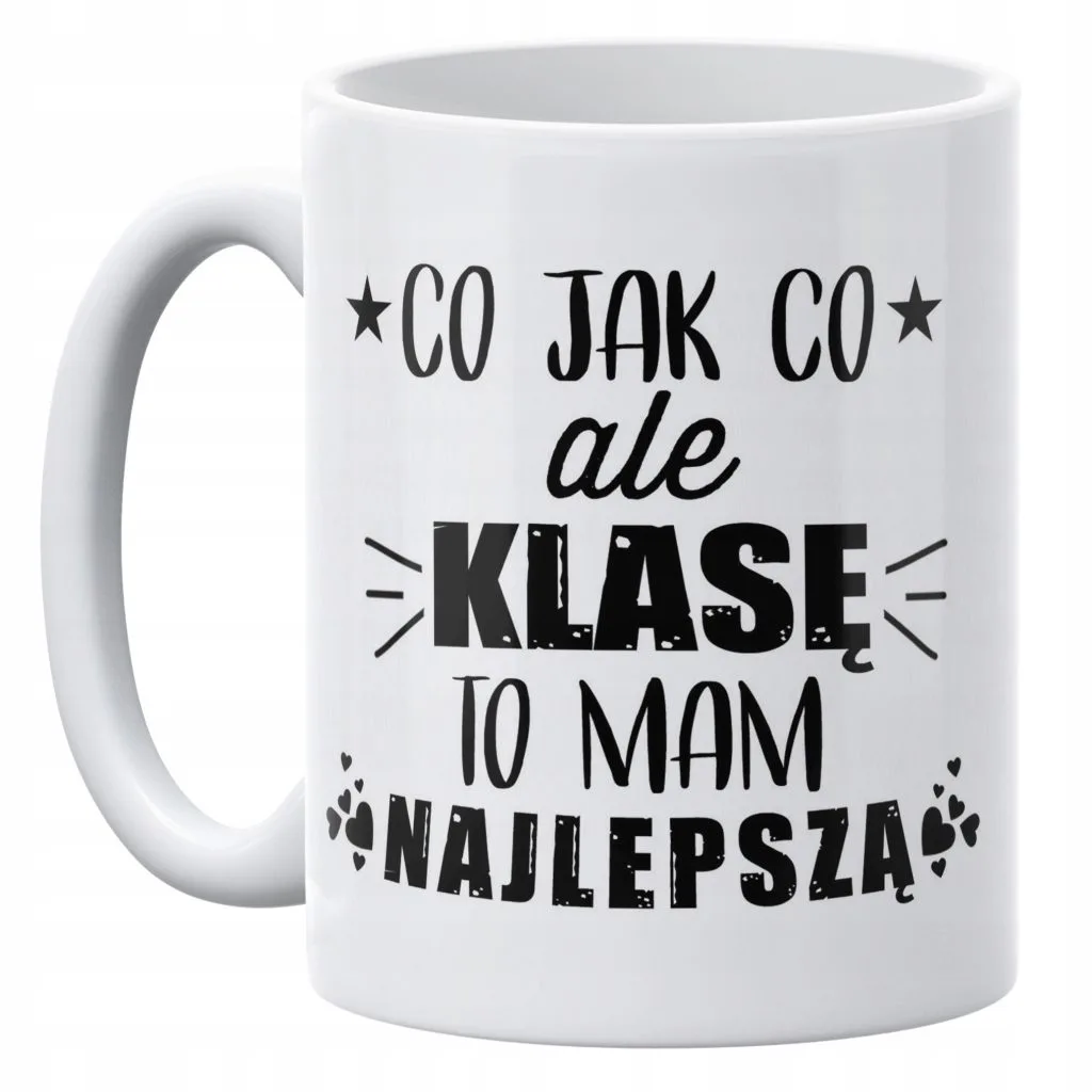 Kubek ceramiczny 330 ml Dzień Nauczyciela Dla Wychowawcy Prezent Upominek