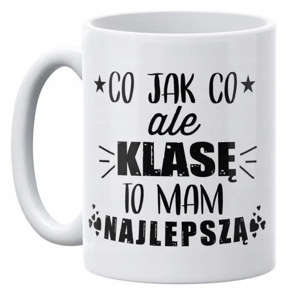 Kubek ceramiczny 330 ml Dzień Nauczyciela Dla Wychowawcy Prezent Upominek