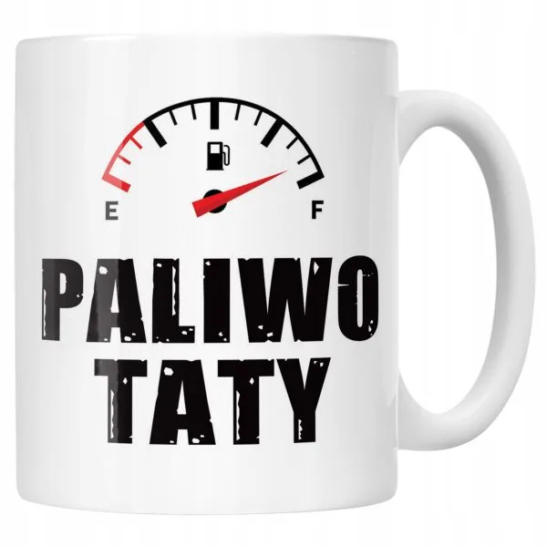 Kubek ceramiczny Dzień Ojca Dla Taty Paliwo Taty Prezent