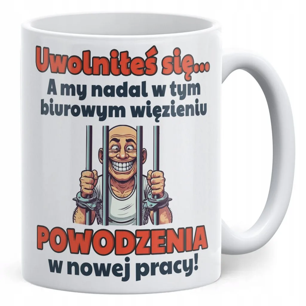 Kubek ceramiczny Pożeganie Odejście z Pracy Dla Kolegi Prezent