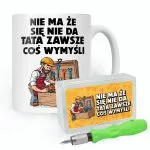 Zestaw Wkrętaków bitów 32w1 + Kubek Dzień Ojca Dla Taty Prezent