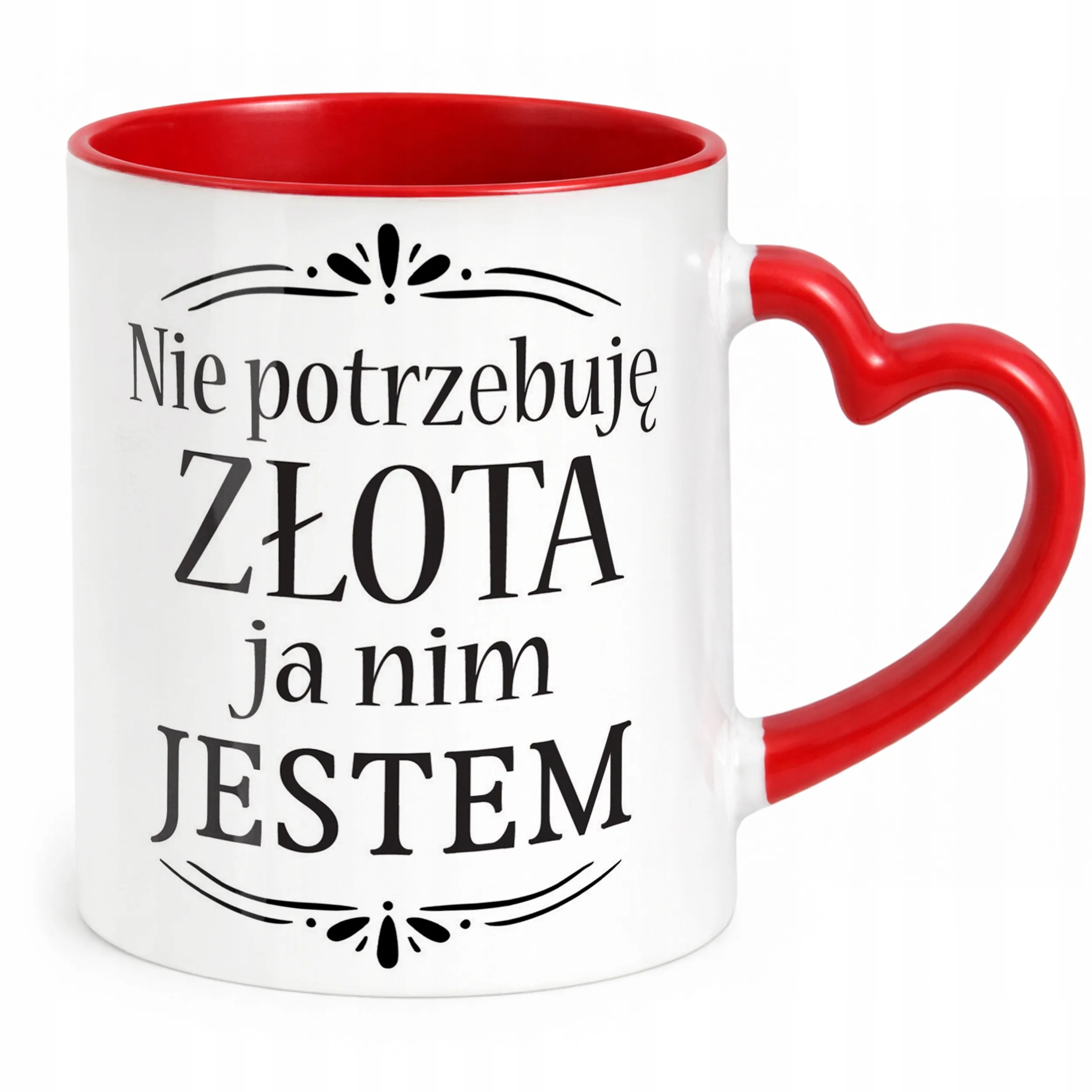 Kubek Czerwony Dzień Kobiet Dla Kobiety Dziewczyny Prezent Upominek