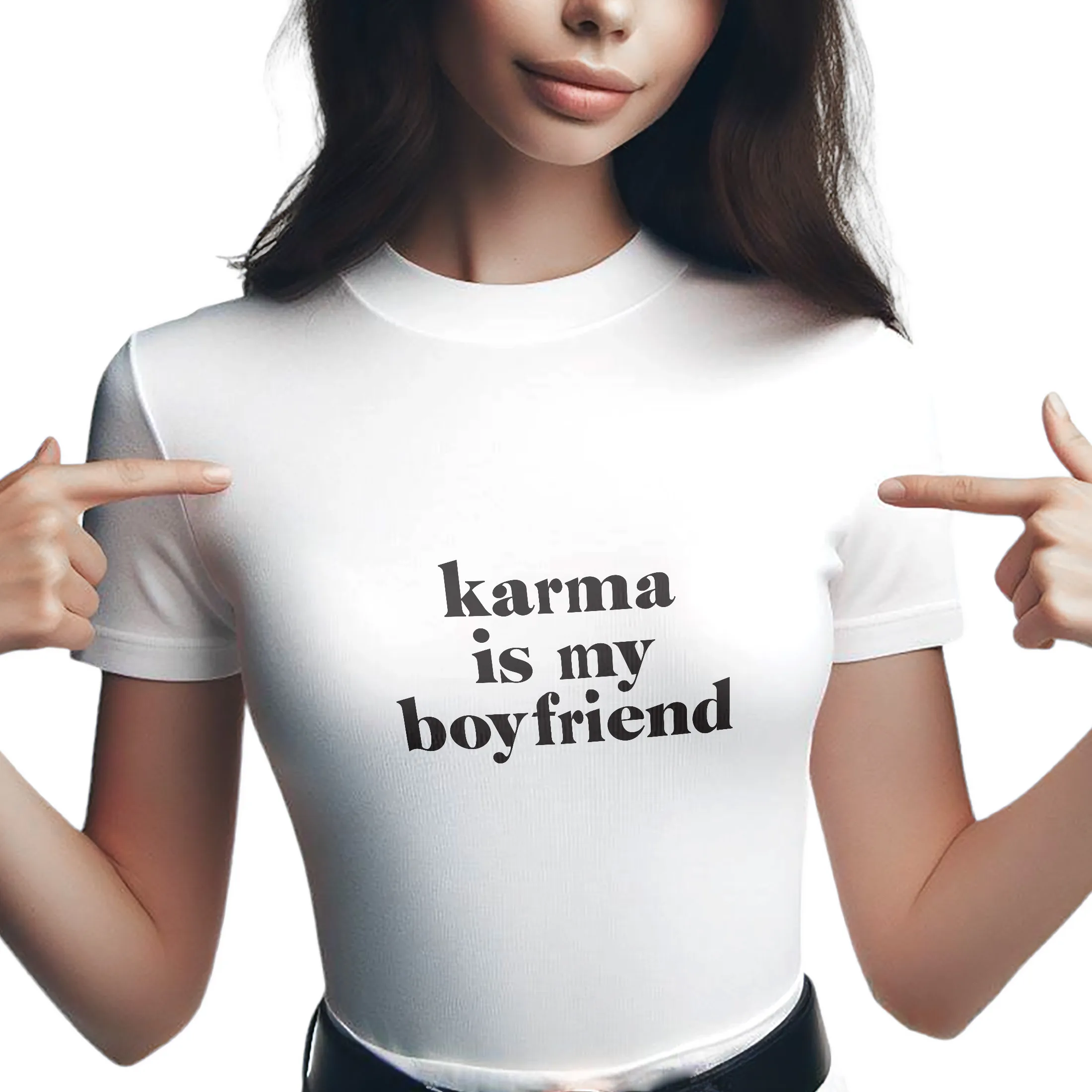 Koszulka damska Taylor Swift Karma is my boyfriend