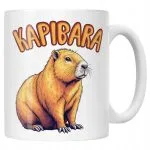 Kubek ceramiczny Kapibara Capybara Zwierzak Słodki Dla Dzieci Prezent