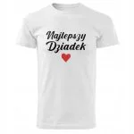 Koszulka Męski T-shirt Na Dzień Dziadka Prezent Najlepszy Dziadek