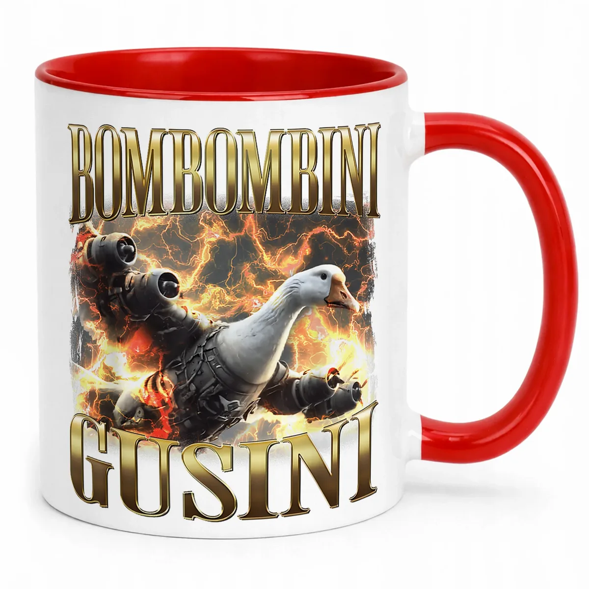 Kubek ceramiczny Bombombini Gusini viral tiktok brainrot