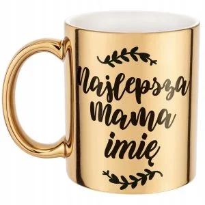 Kubki złote metalizowane