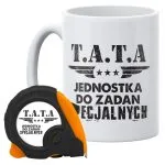 Zestaw kubek + miarka zwijana Na Dzień Ojca Prezent Upominek Dla Taty