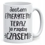 Kubek ceramiczny z okazji Emerytury Dla Emeryta Prezent Upominek