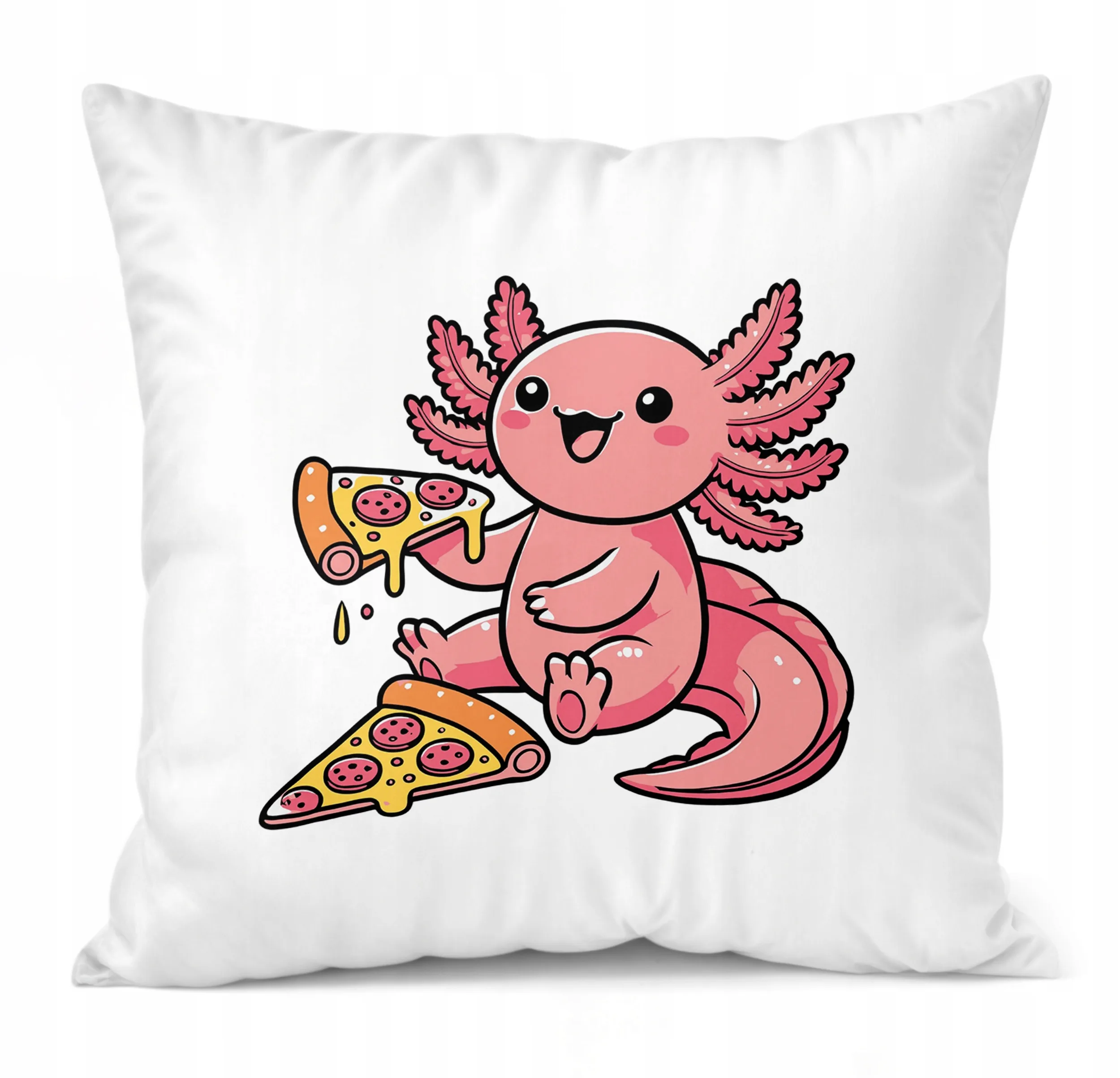 Jasiek dziecięcy 40×40 cm Aksolotl Axolotl Różowy Zwierzak Viral Trend OK