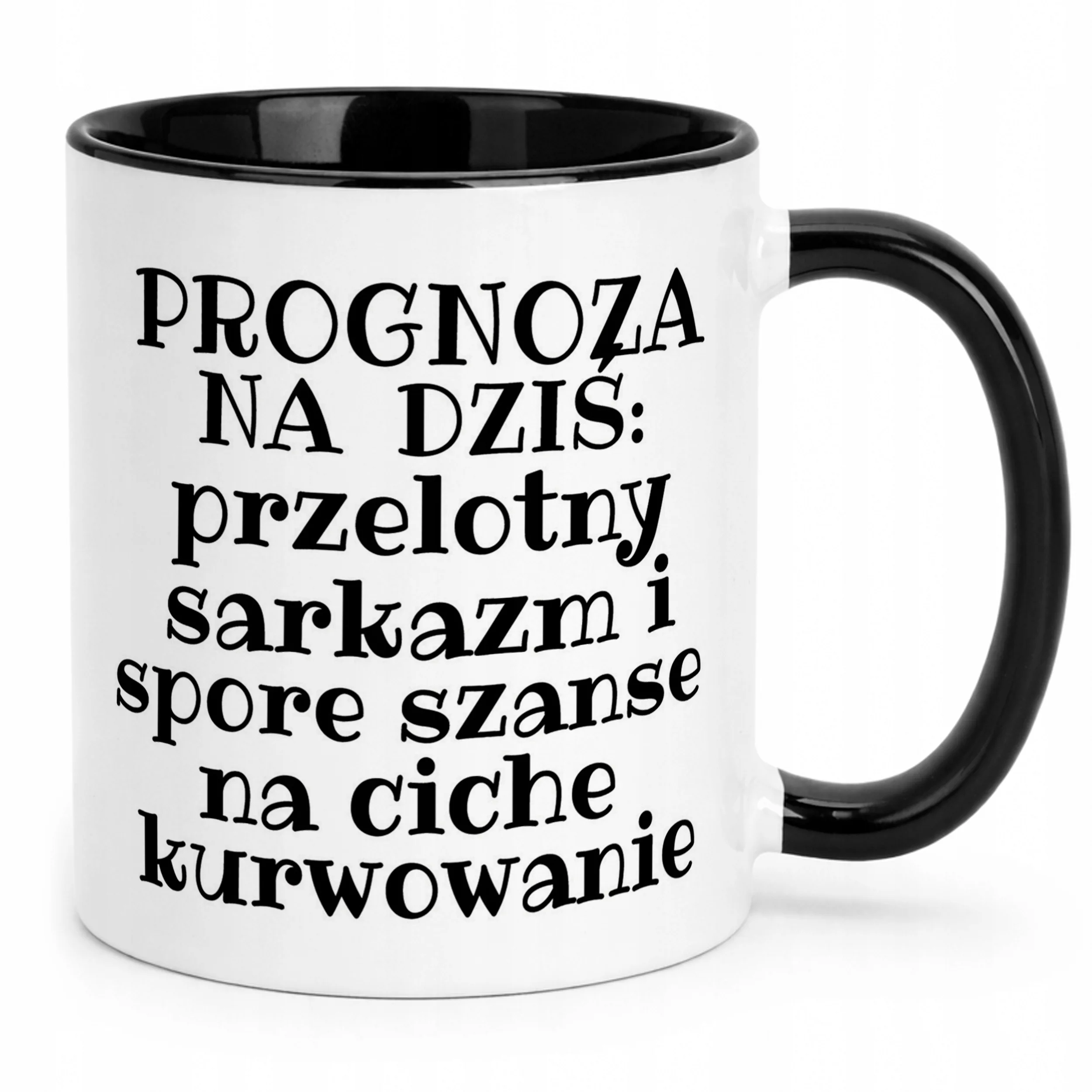 Kubki biało-czarne