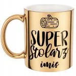 Złoty Kubek Personalizowany Super Stolarz Prezent Upominek
