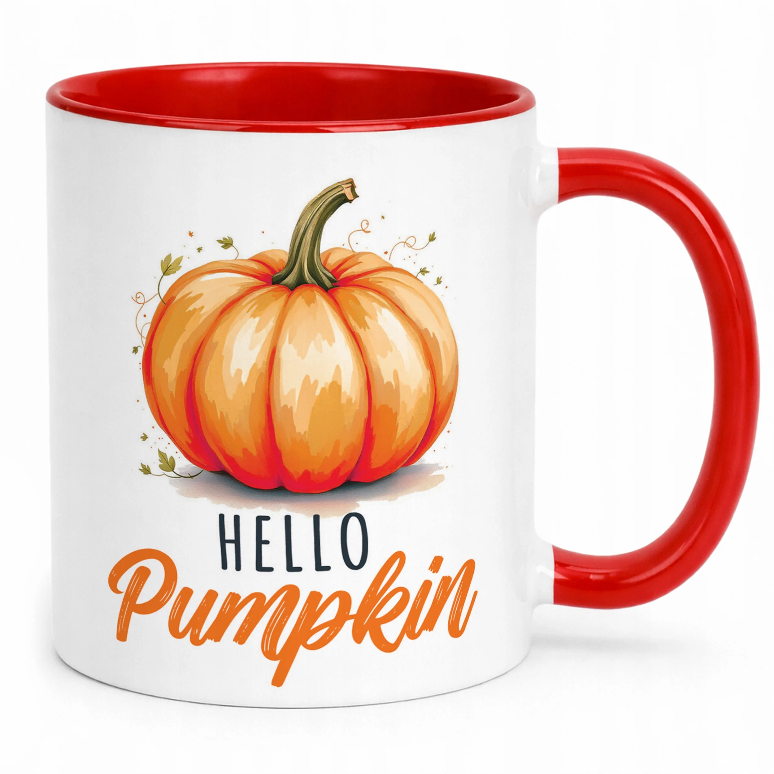 Kubek ceramiczny Jesienny Jesień Hello Pumpkin Dynia Prezent
