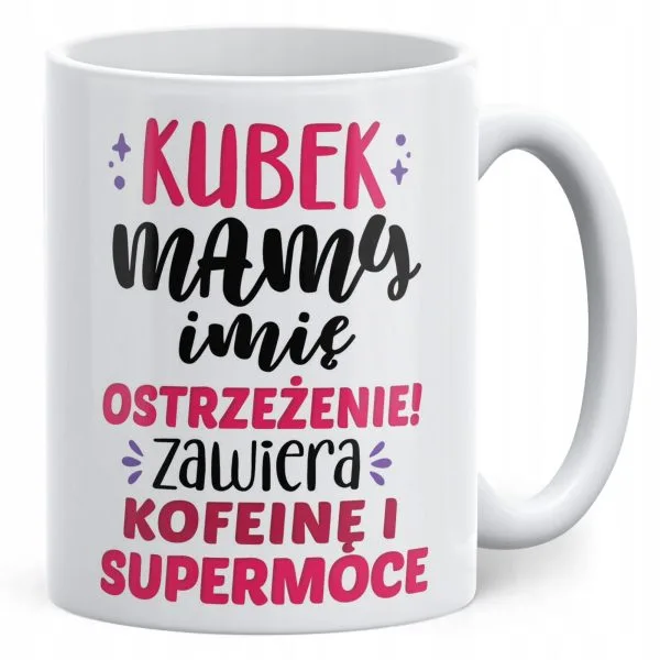 Kubek ceramiczny Personalizowany Dzień Matki Dla Mamy Prezent Upominek