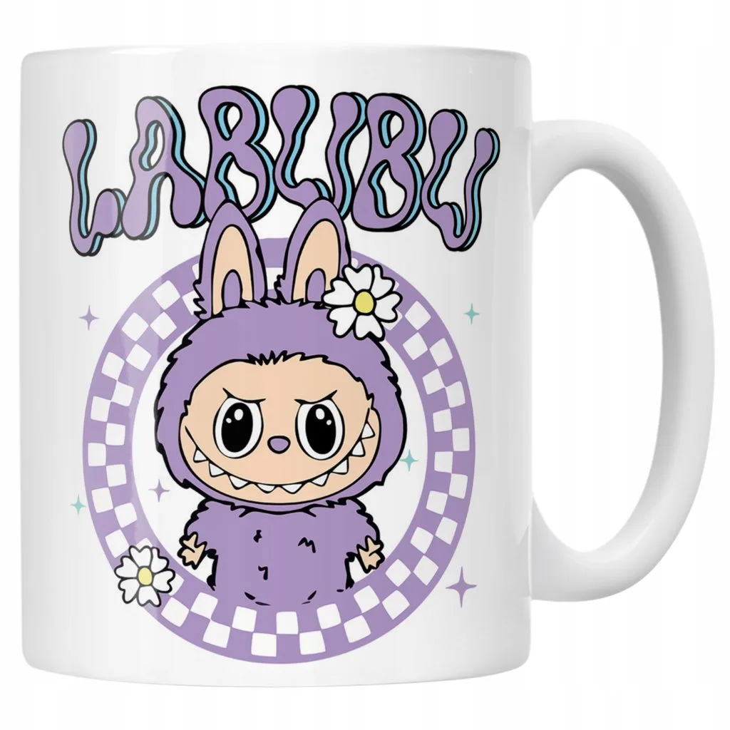Kubek ceramiczny Labubu Dla Dzieci Prezent Urocze Potworki