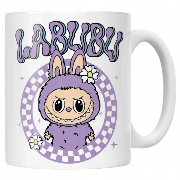 Kubek ceramiczny Labubu Dla Dzieci Prezent Urocze Potworki