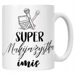 Kubek Ceramiczny Personalizowany Super Makijażystka Prezent