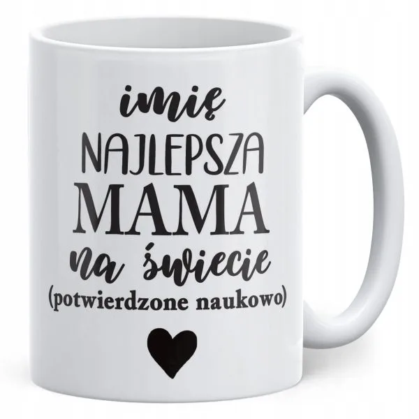 Kubek ceramiczny Personalizowany Dzień Matki Dla Mamy Prezent Upominek