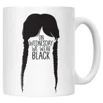 Kubek ceramiczny Nevermore Wednesday Addams Dla Fanów Prezent