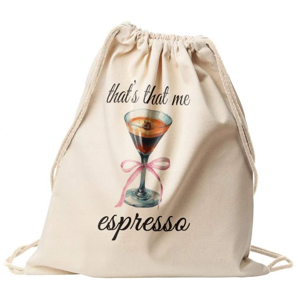 Plecak bawełniany 34×40 Sabrina Carpenter Espresso Emails I Can’t Send