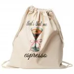 Plecak bawełniany 34×40 Sabrina Carpenter Espresso Emails I Can’t Send