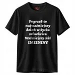 Koszulka czarna męska 1670 Pogrzeb To r. 3XL