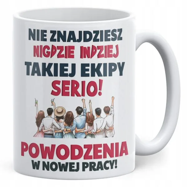 Kubek ceramiczny Pożeganie Odejście z Pracy Dla Kolegi Koleżanki Prezent
