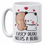Kubek ceramiczny 330 ml Bubu i Dudu Na Prezent Dla Par