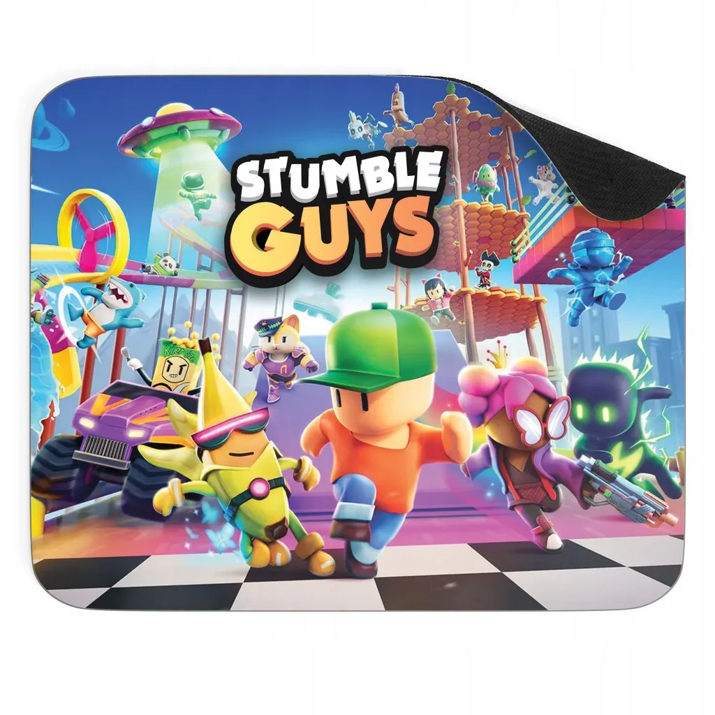 Podkładka pod mysz 22×18 cm Stumble Guys Dla Fanów Gry Graczy