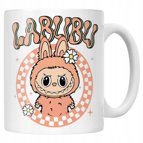 Kubek ceramiczny Labubu Dla Dzieci Prezent Urocze Potworki