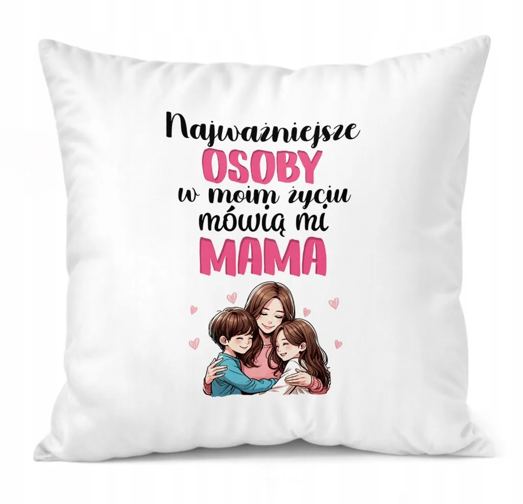 Poduszka 38x38cm Dzień Matki Dla Mamy Prezent Upominek