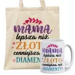 Zestaw Kubek + Torba Dzień Matki Dla Mamy Prezent Upominek