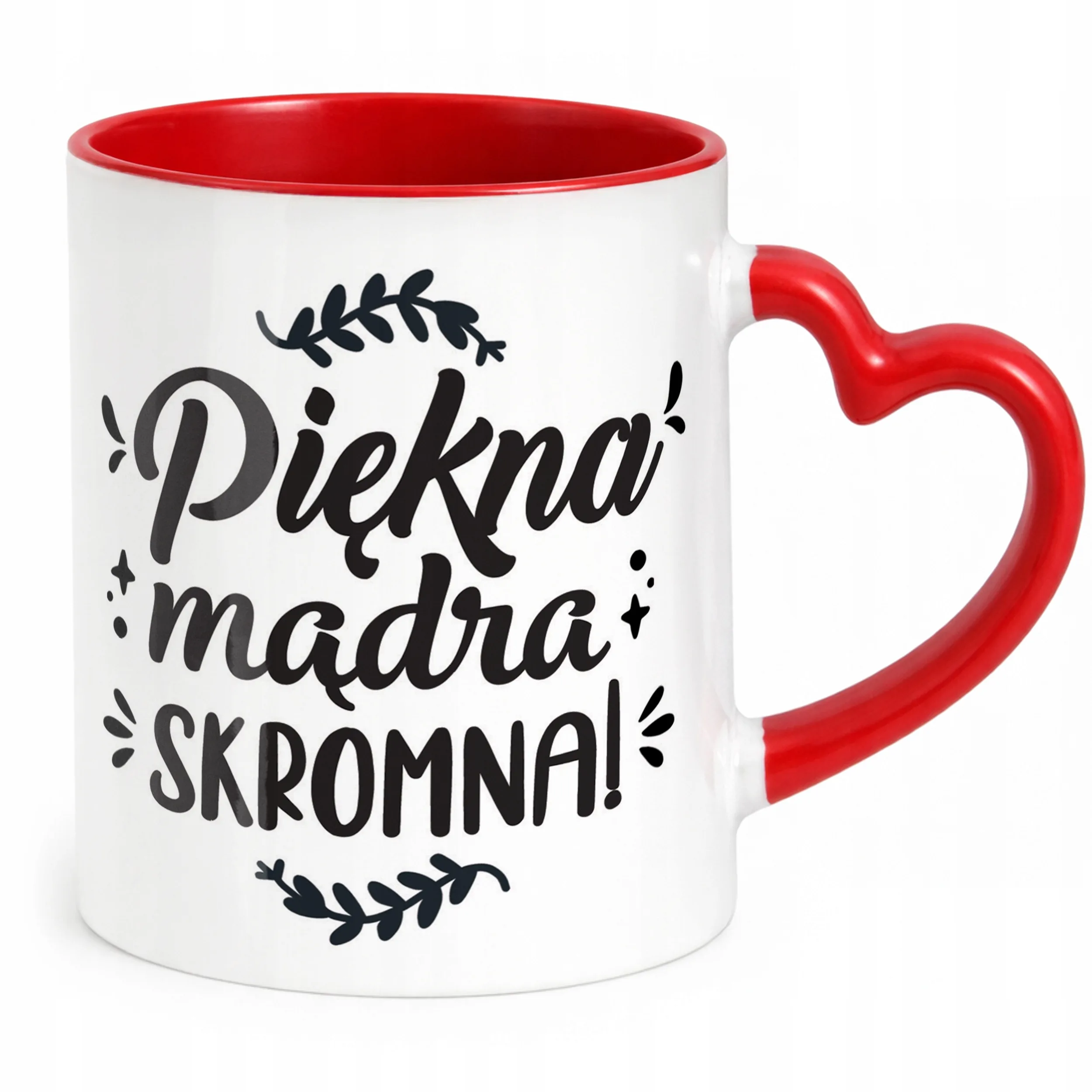 Kubek Czerwony Dzień Kobiet Dla Kobiety Dziewczyny Prezent Upominek
