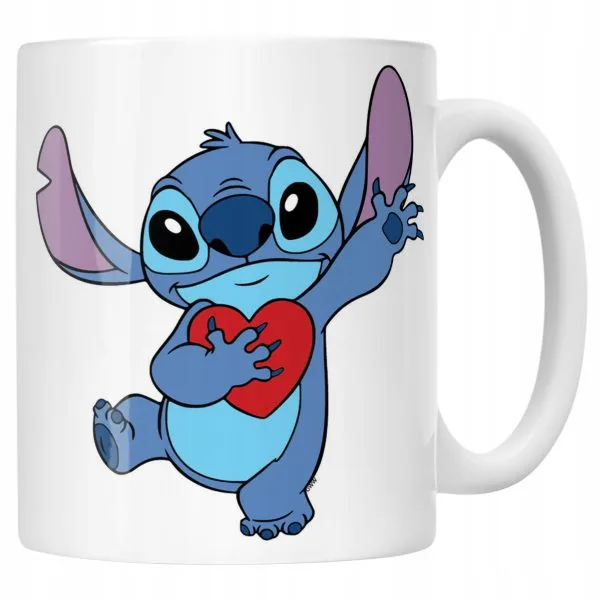 Kubek ceramiczny Stitch Lilo i Stich Bajka Dla Dzieci Prezent