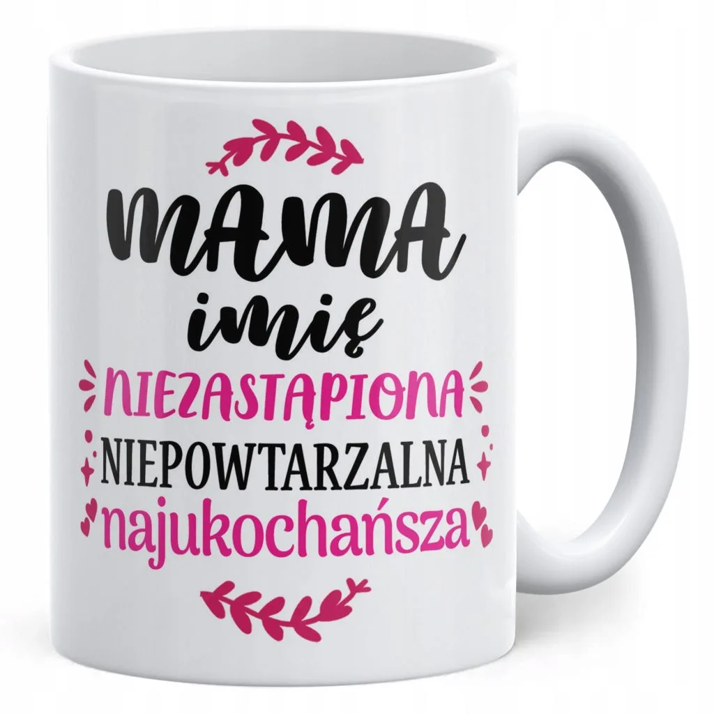 Kubek ceramiczny Personalizowany Dzień Matki Dla Mamy Prezent Upominek