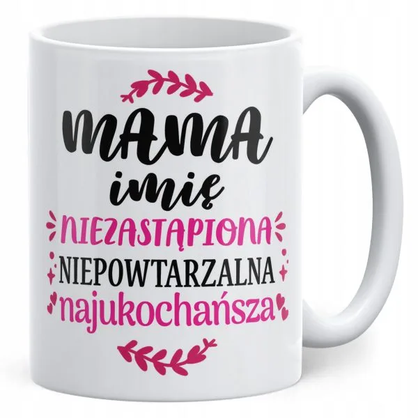 Kubek ceramiczny Personalizowany Dzień Matki Dla Mamy Prezent Upominek