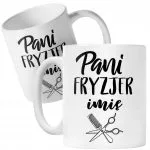 Kubek Ceramiczny Personalizowany Pani Fryzjer Dla Fryzjerki Prezent