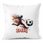 Poduszka 38×38 cm z Imieniem dla Piłkarza Piłka Nożna Football