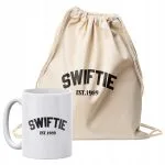 Zestaw plecak bawełniany + kubek Taylor Swift Swiftie 1989