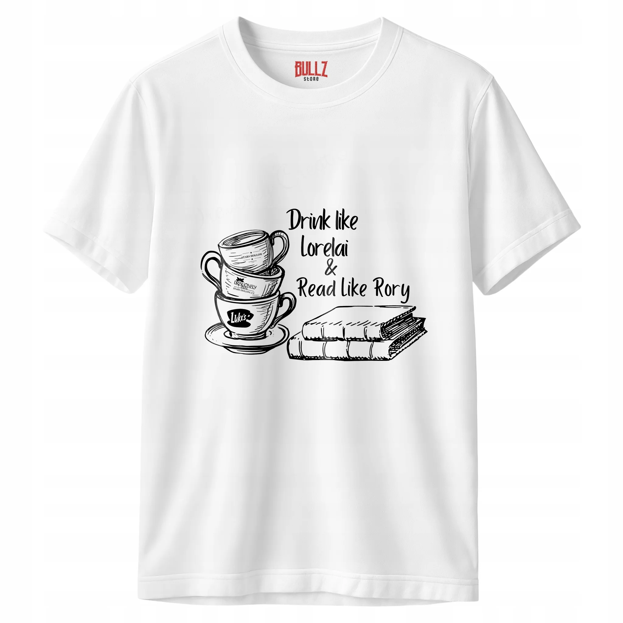 Koszulka biała męska Gilmore Girls Dla Fanów Serialu Prezent r. 3XL