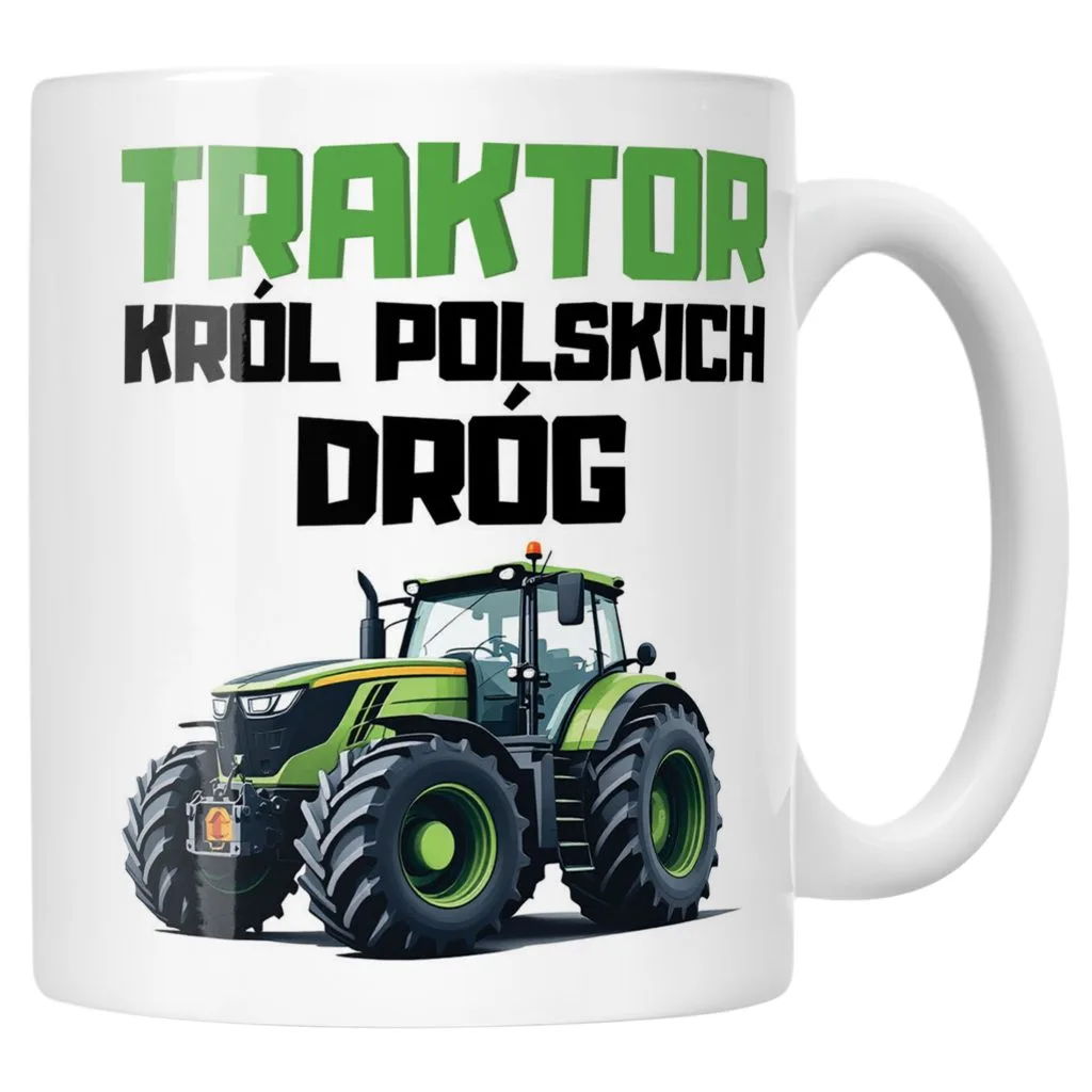 Kubek ceramiczny Rolnik Dla Rolnika Traktor Zabawny Prezent Upominek