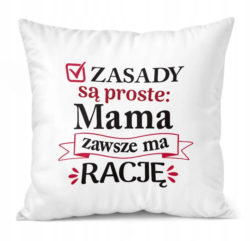 Poduszka 38x38cm Dzień Matki Dla Mamy Prezent Upominek