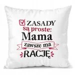 Poduszka 38x38cm Dzień Matki Dla Mamy Prezent Upominek